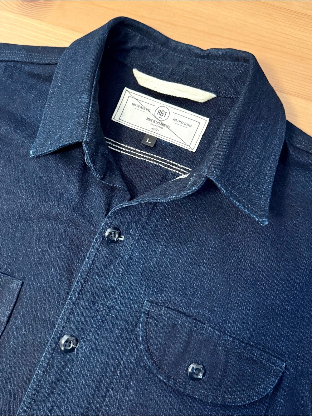 Rogue Territory RGT Japanese Selvedge Denim Service Shirt Jacket $295 MSRP